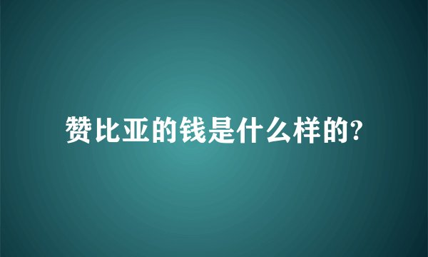 赞比亚的钱是什么样的?