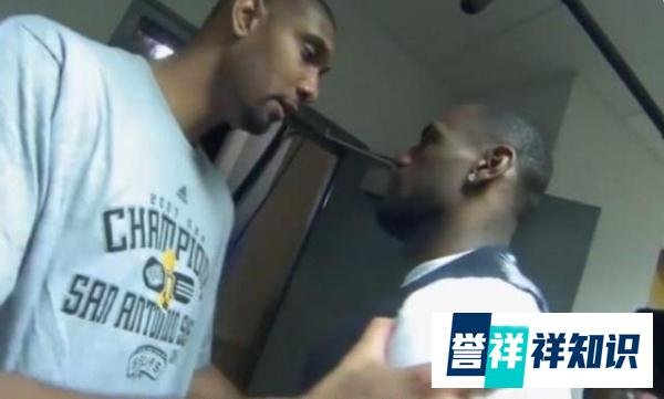 邓肯解释两大名场面！替补席发笑被罚下 对詹皇直言：未来是你的