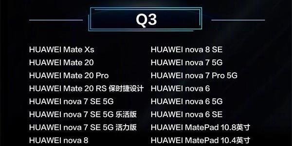 华为鸿蒙系统什么时候全面开放?华为鸿蒙系统升级时间表