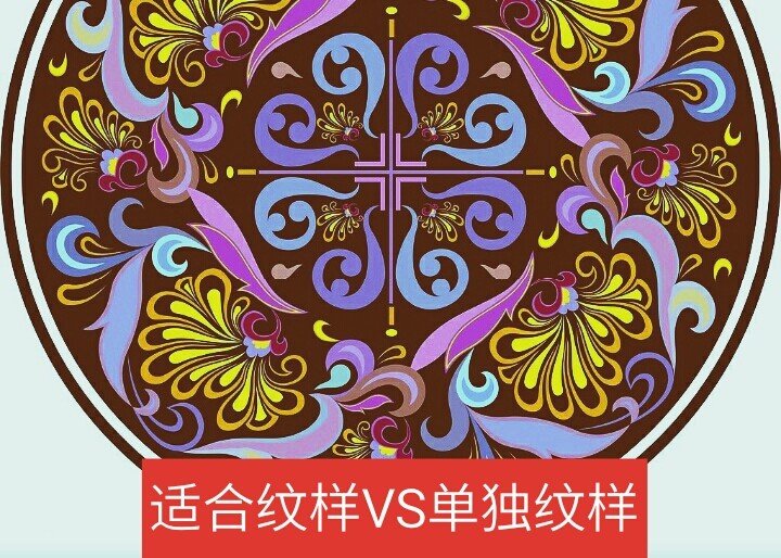 适合纹样和单独纹样有何区别