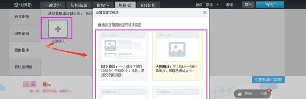 自定义QQ空间图文模块,Flash模块,大图模块流程
