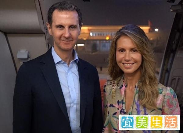 巴沙尔一家已顺利抵达大马士革啦!国航护送,第一夫人发视频更新