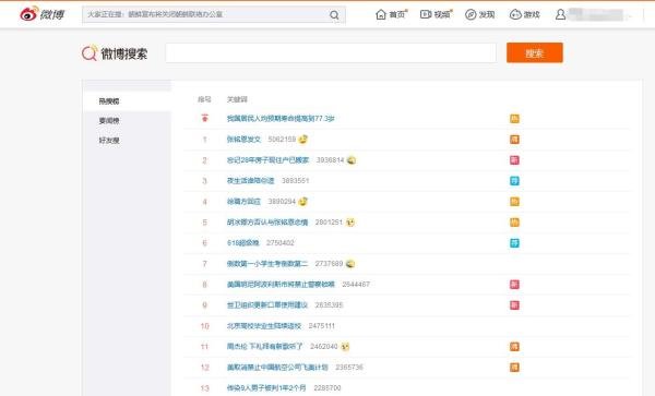 如何查看百度热榜、微博热搜榜