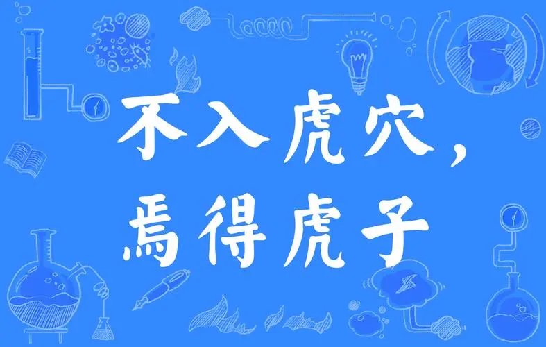 不入虎学焉得虎子的意思