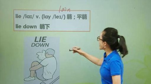 lie, lain, laid, lied, lay的区别是什么？
