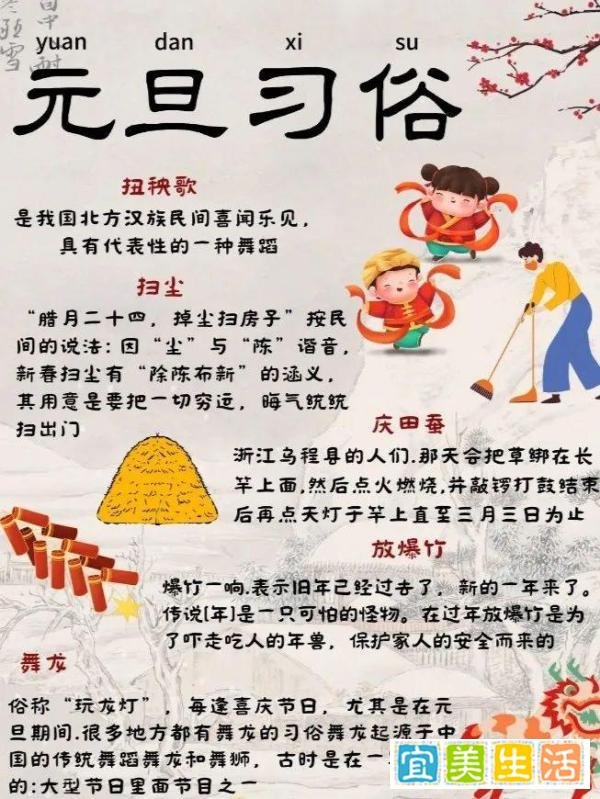 元旦的由来——中西方元旦起源