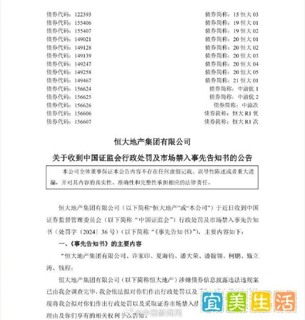 【证监会：#许家印决策并组织实施财务造假#，手段特别恶劣，情节特别严重】