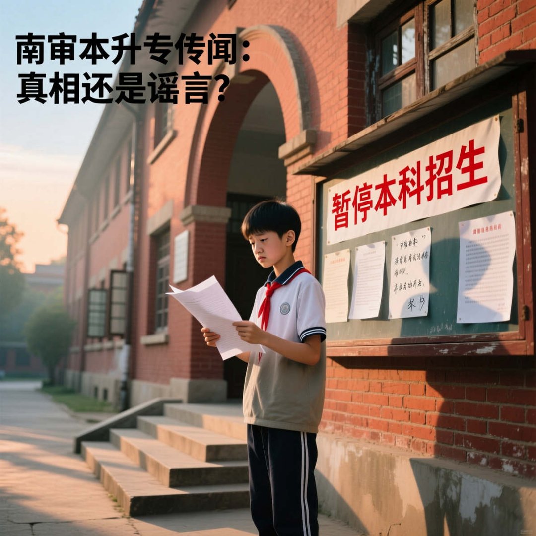 南审本升专事件你怎么看呢？