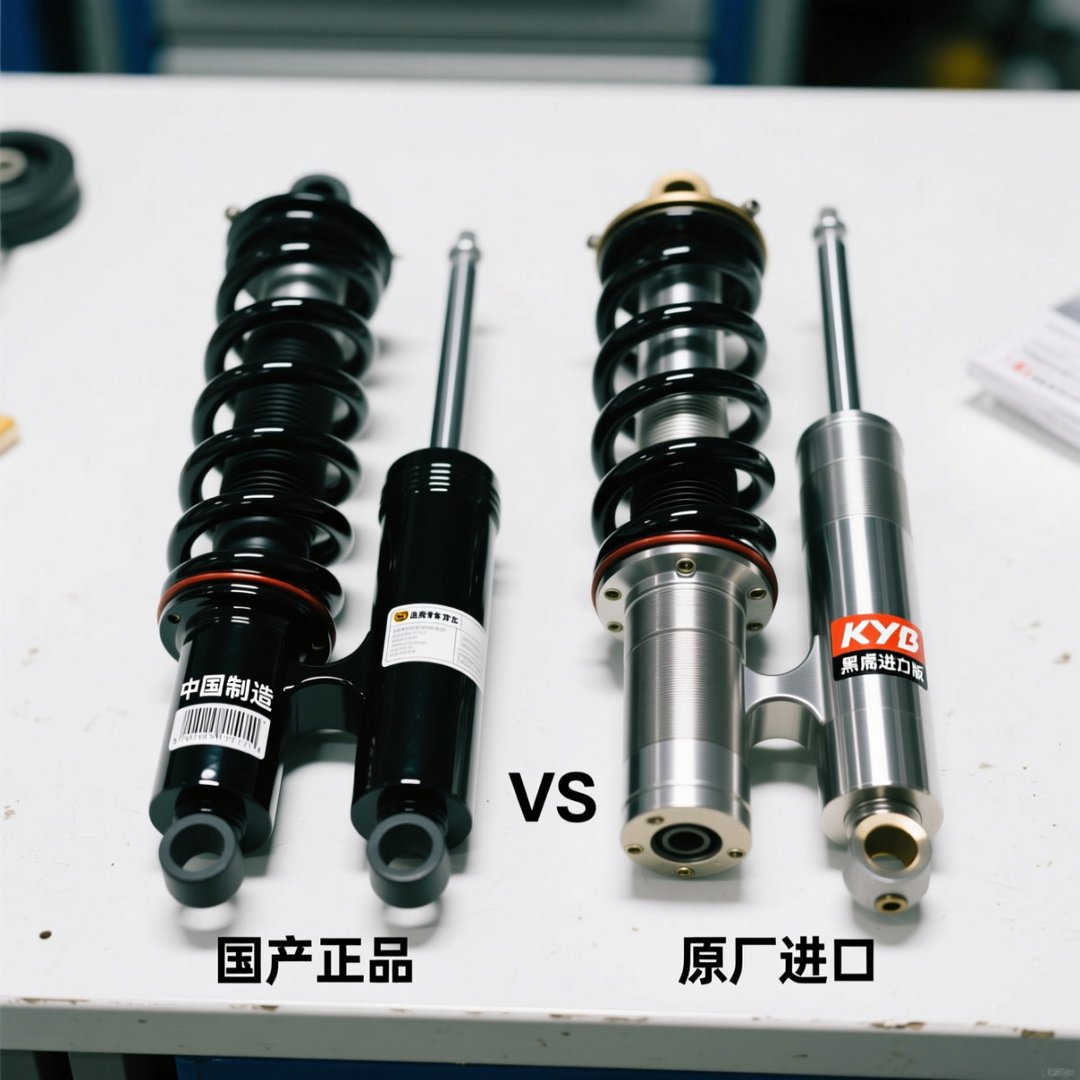 途虎kyb黑桶前后避震都是中国生产是假货吗?