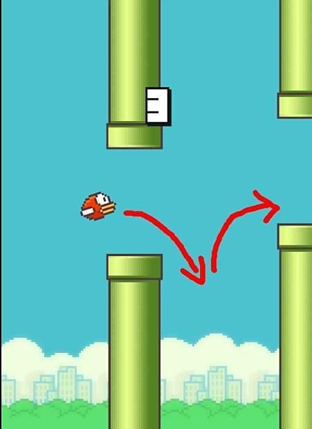 flappy bird攻略。