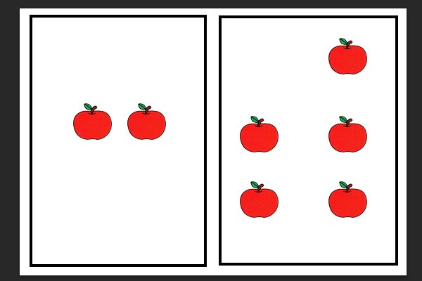 两个小朋友分苹果，有几种分法？