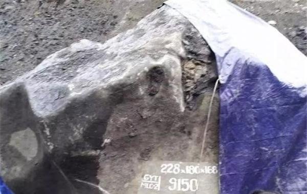 缅甸挖出一块200吨石头，价值不可估计！