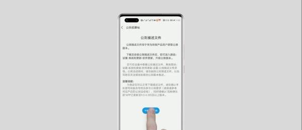 华为p30鸿蒙系统怎么升级