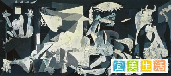 毕加索《格尔尼卡》