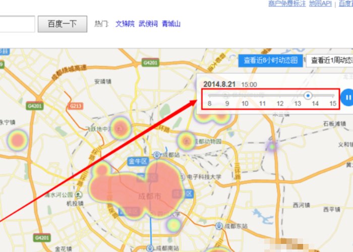 如何在百度地图上查找北京市的路线？