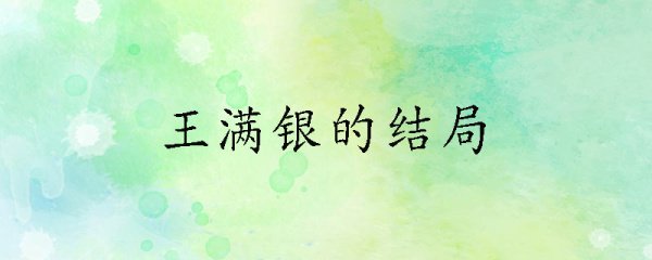 王满银的结局