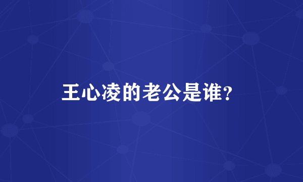 王心凌的老公是谁？