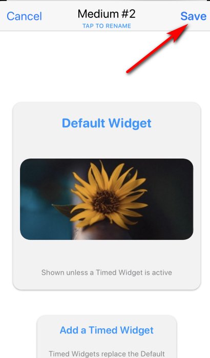 widgetsmith中文教程