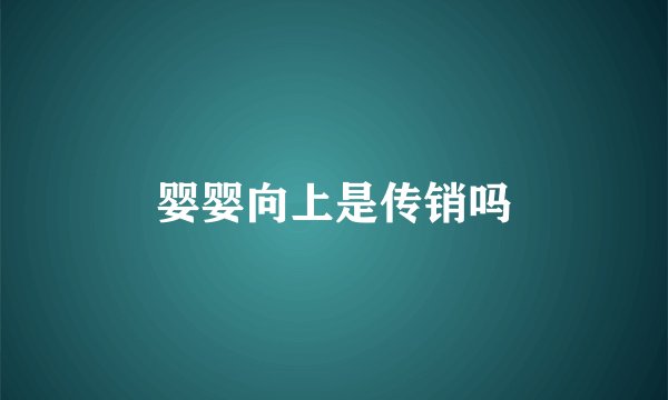 婴婴向上是传销吗