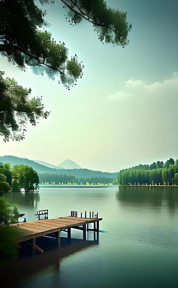 十二首最美的夏景诗词,水摇扇影戏鱼惊,柳梢残日弄微晴