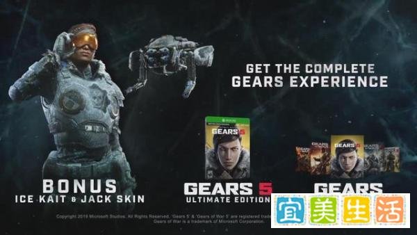 战争机器5限定版XBOX ONE X主机公布，售价499美元9月6日发售