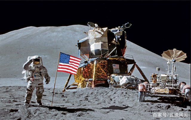 50年前美国首次登月，宇航员在月球上插了一面星条旗，现在咋样了？