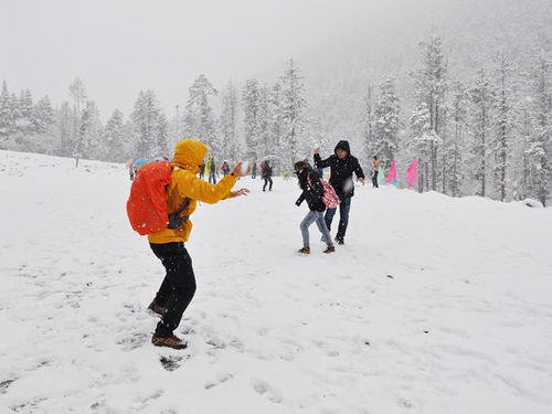高校男生在雪中光膀子打雪仗，校方为何没有阻止？